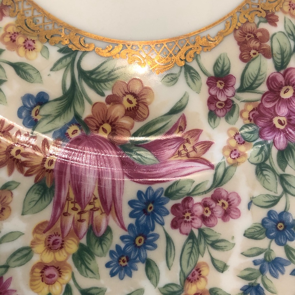 Crown China Kohenberg Bavaria Mayflower plates - Picture 4 of 4